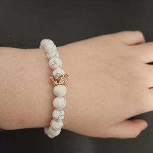 Marble Pattern Bead Bracelet